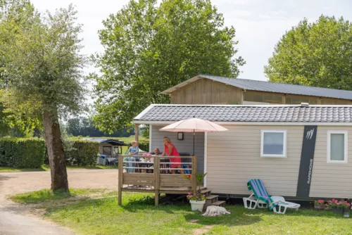 Mietunterkunft - Mobilheim Alizé 4P + Klim + 1 Auto - image n°4 - Camping Aux Rives du Soleil