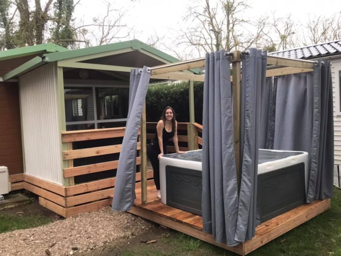 10-Chalet Du Belier Confort 24M2 (2Ch - 5Pers) + Jaccuzzi + Lits Faits + Serviette + Kit Boisson + T