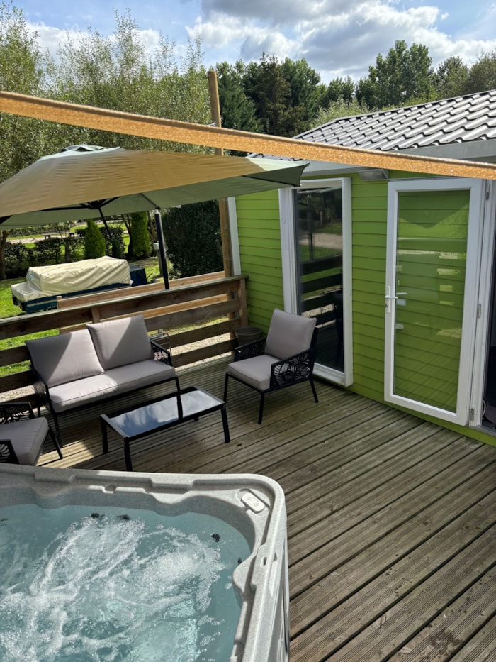 15-Bungalow Grand Marais 32M2 (2Ch - 2/6Pers.) + Jaccuzzi + Lits Faits + Serviette + Kit Boisson + T