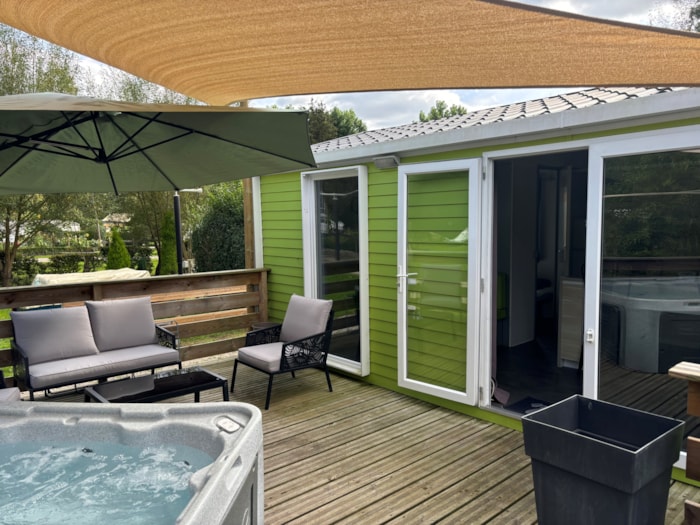 15-Bungalow Grand Marais 32M2 (2Ch - 2/6Pers.) + Jaccuzzi + Lits Faits + Serviette + Kit Boisson + T