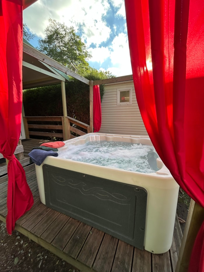 10-Chalet Du Belier Confort 24M2 (2Ch - 5Pers) + Jaccuzzi + Lits Faits + Serviette + Kit Boisson + T