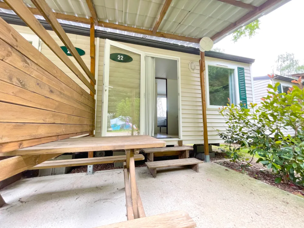 Location - Mobil-Home Duo  14 M² 1 Chambre - Camping BARRE Y VA