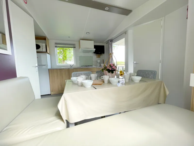 Mobilhome Alizé 33M² - 3 Chambres (4 Adultes + 3 Enfants)