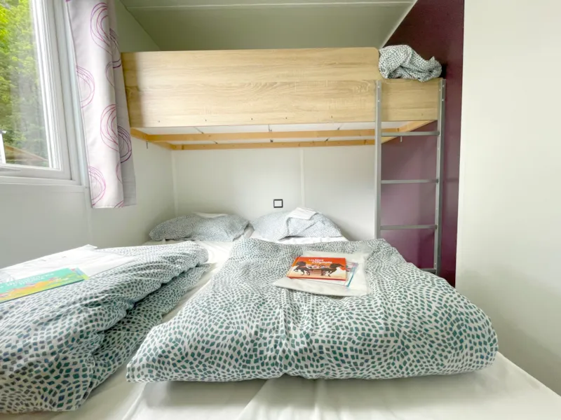 Mobilhome Alizé 33M² - 3 Chambres (4 Adultes + 3 Enfants)