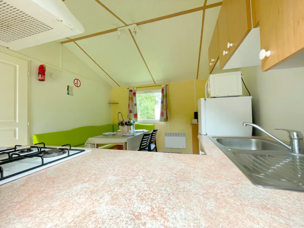 Location - Mobilhome Ibiza 27M² - 2 Chambres - Camping BARRE Y VA