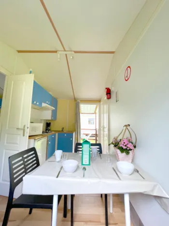 Mietunterkunft - Mobilheim Bikini 23M² - 2 Zimmer - Camping BARRE Y VA