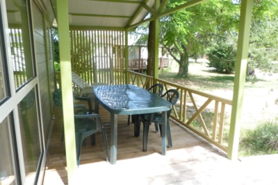 25 CONFORT "Castor" Chalet 35m² 2 bedrooms (adapted to the people with reduced mobility)