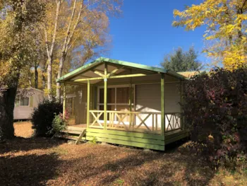 Mietunterkunft - 23 Confort "Ecureuil" Hütte Gitotel Samoa (55) 32M² - 2 Schlafzimmer - Camping Au Tylo Soleil 