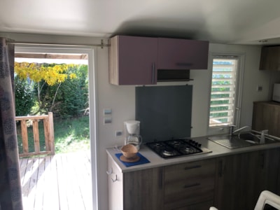 35 PRIVILEGE "Forcalquier" Mobile-home Super Mercure 27m² - 2 bedrooms