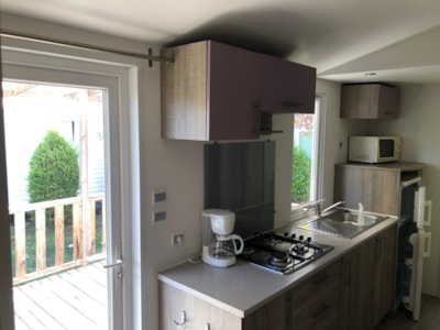 35 PRIVILEGE "Forcalquier" Mobile-home Super Mercure 27m² - 2 bedrooms