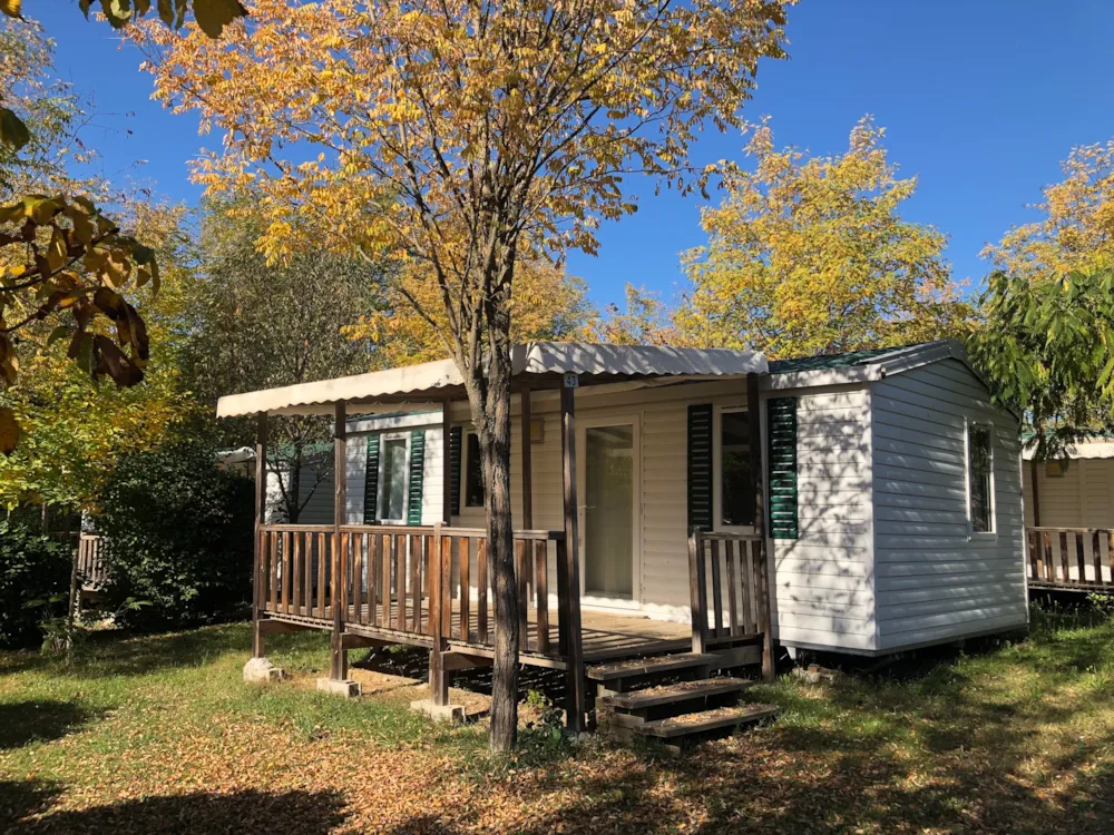 Location - 37 Privilege "Simiane-La-Rotonde" Mobil Home Super Titania 3 29M² - 3 Chambres - Camping Au Tylo Soleil 