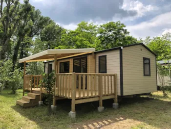 Mietunterkunft - 43 Premium "Lac Sainte-Croix" Mobilheim Trigano 35M² 3 Schlafzimmer 6 Personen Neu - Camping Au Tylo Soleil 
