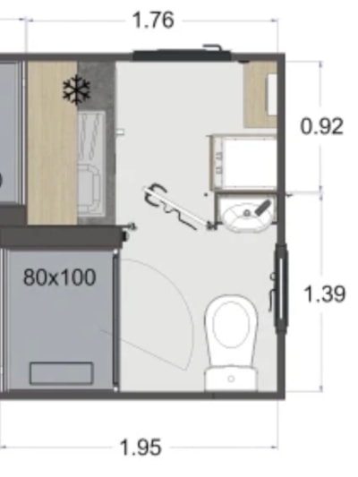 07 Empl. XLPLuxe Sanit.Privat véhicule + électricité 10A + Sanitaires/Cuisine privée +150m²