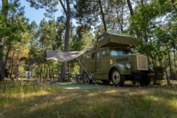 Espace : Standplads Autocamper / Campingvogn (7 À 8.5M)