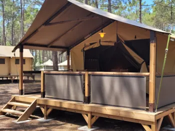 Location - Lodge + - Euronat Village Naturiste