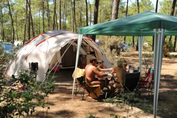 Pitch - Grand Safari : Large Tent Pitch  + Electricity - Euronat Village Naturiste