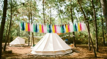 Kampeerplaats(en) - Safari : Tentplaats + Elektriciteit - Euronat Village Naturiste