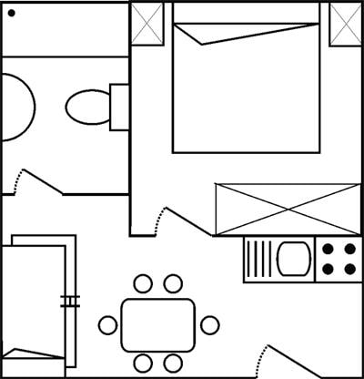 Bungalow superior (air-conditioning, TV, hair dryer) — 6