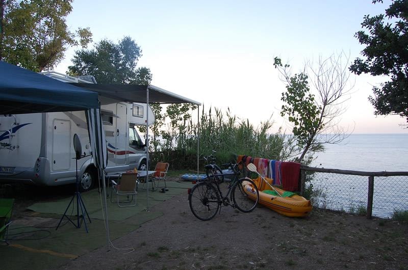 Kampeerplaats Grote tent