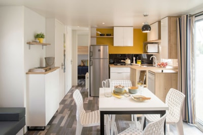Mobile-home New Valley - 3 bedrooms + terrace + TV + SPA