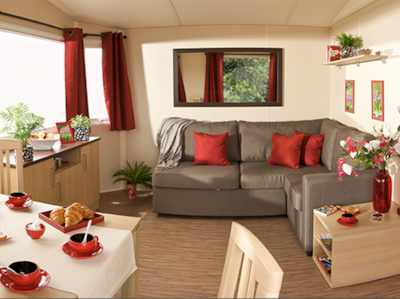 Mobile-home Elite Grand Confort - 2 bedrooms + terrace