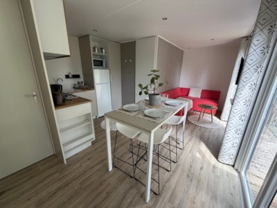 Mobile-home Hortensia - 2 bedrooms + Half-covered terrace