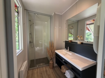 Mobile-home Hortensia - 2 bedrooms + Half-covered terrace