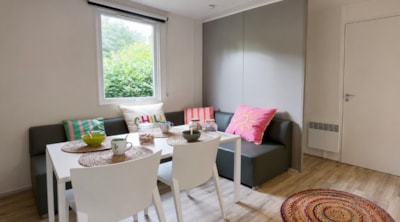 Mobile-home Rhodo Grand Confort - 2 bedrooms + Half-covered terrace