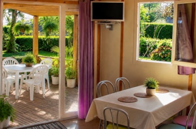 Chalet Fabre - 2 bedrooms + terrace - adapted to the people with reduced mobility