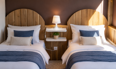 Wooden Tent - 2 bedrooms + terrace