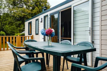 Mietunterkunft - Mobilheim 3 Zimmer Premium - Camping La Pindière