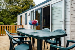 Accommodation - Mobile-Home 3 Bedrooms Premium - Camping La Pindière