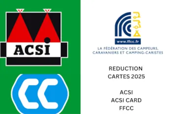Stellplatz - Acsi-Acsi Card-Ffcc 2025 - Camping Le Lidon