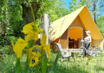 Mietunterkunft - Ecolodge  24M² / 2 Zimmer - Ohne Sanitäranlagen - Camping Le Lidon