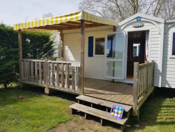 Mietunterkunft - Mobilheim 24M² -  2 Zimmer - Camping Couleurs d'Aunis
