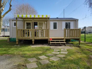 Mietunterkunft - Mobilheim Confort Loggia 3 - Camping Couleurs d'Aunis