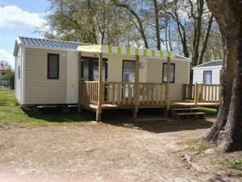 Mietunterkunft - Mobilheim Confort Nirvana Trio - Camping Couleurs d'Aunis
