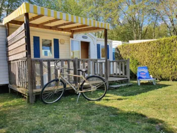 Mietunterkunft - Mobilheim Essentiel 28M² -  2 Zimmer - Camping Couleurs d'Aunis