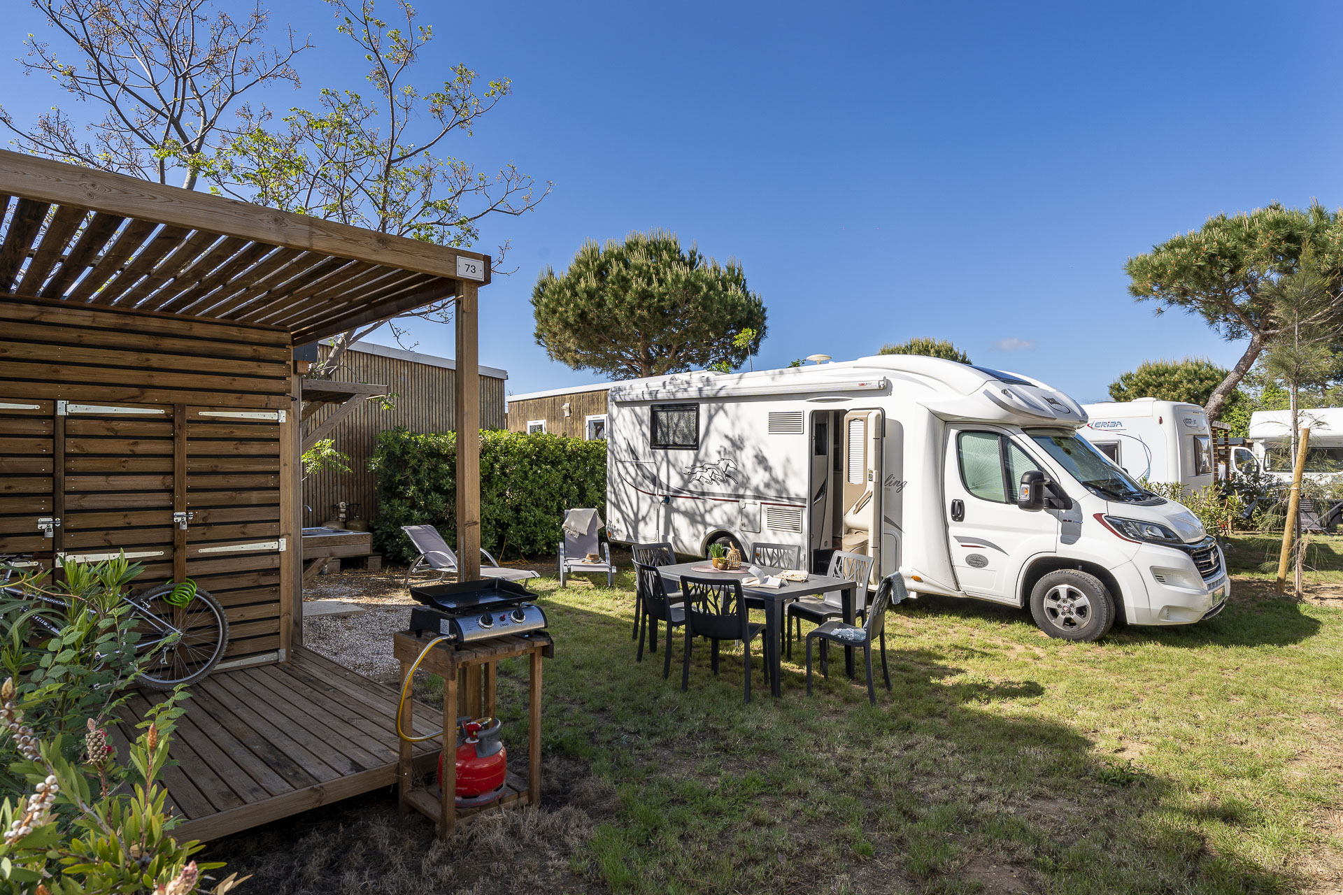 Emplacement - Forfait Prestige - Camping Sandaya Domaine de la Dragonnière
