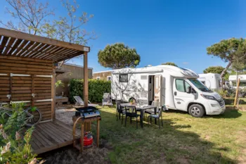 Stellplatz - Stellplatz Prestige - Sandaya Domaine de la Dragonnière