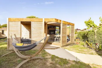 Mietunterkunft - Chalet Olivier 2 Schlafzimmer Premium - Sandaya Domaine de la Dragonnière