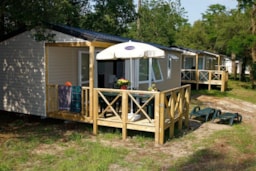 Accommodation - Mobile-Home Family 31M² - 3 Bedrooms - 1 Bathroom - Yukadi Village Le Logis