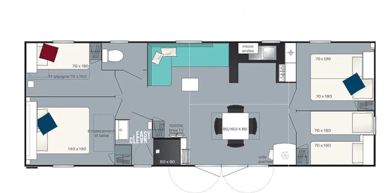 Cottage Bombay 4 Chambres 1 Salle De Bain ***