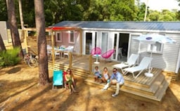 Accommodation - Mobile-Home Prestige 39M² With Tv - 3 Bedrooms- 2 Bathrooms - Yukadi Village Le Logis