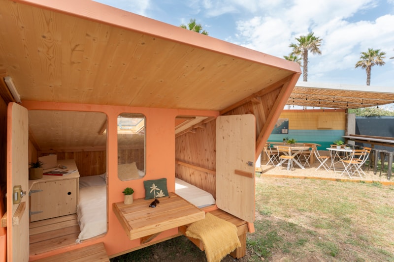 Etappenhütte für Radreisende