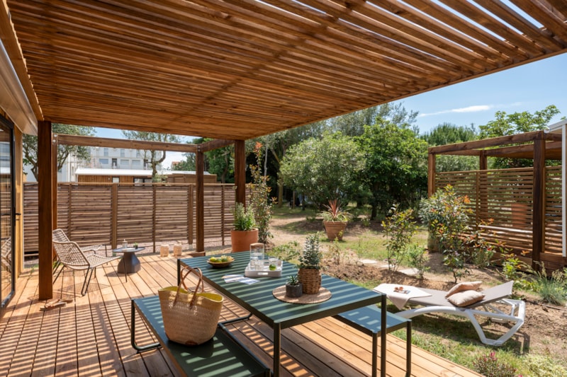 MH mit Garten, 2 Schlafzimmer, Sonntag