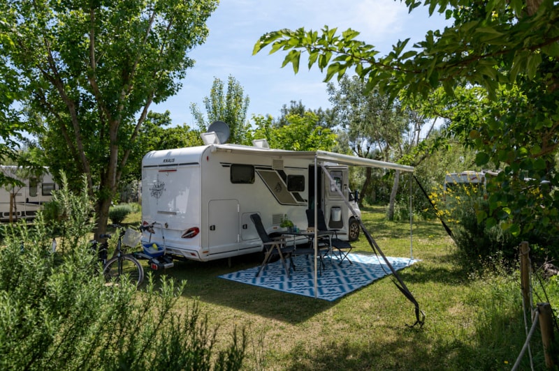 Hoher Komfort Stellplatz