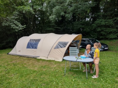 Pitch A Tent 60m² (no power possible) — 2