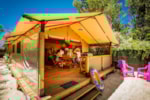 Huuraccommodatie - Walibou Lodge Confort, 30M², Op Stelten, 2 Kamers - Camping Californie Plage Huuraccommodatie - Walibou Lodge Confort, 30M², Op Stelten, 2 Kamers - Camping Californie Plage