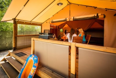 WALIBOU Lodge Confort, about 30m², on stilts, 2 rooms — 3